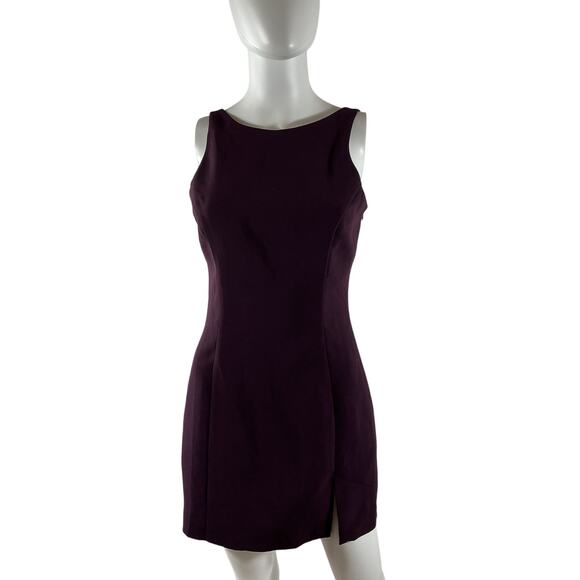 Amanda Uprichard Plum Mini Dress - Picture 2 of 4